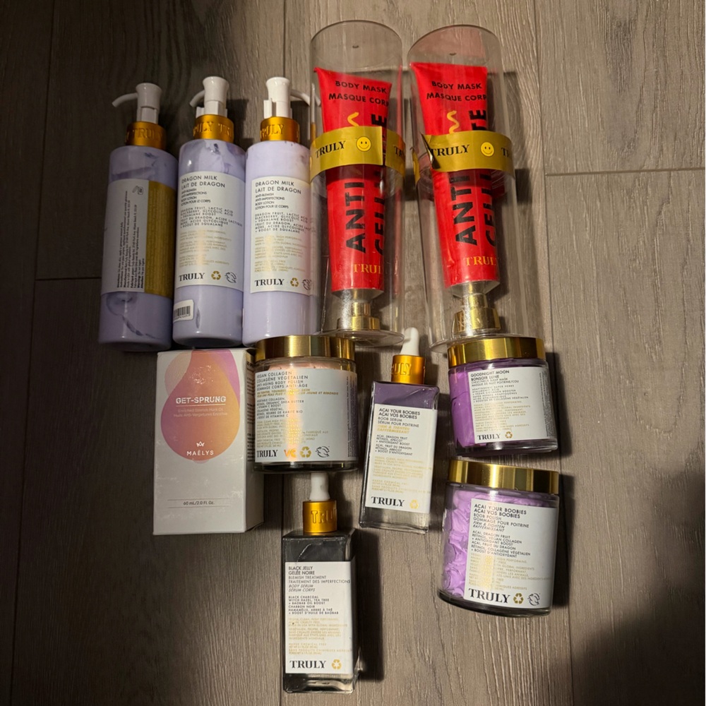 Assorted anti-aging, body care, and skin care